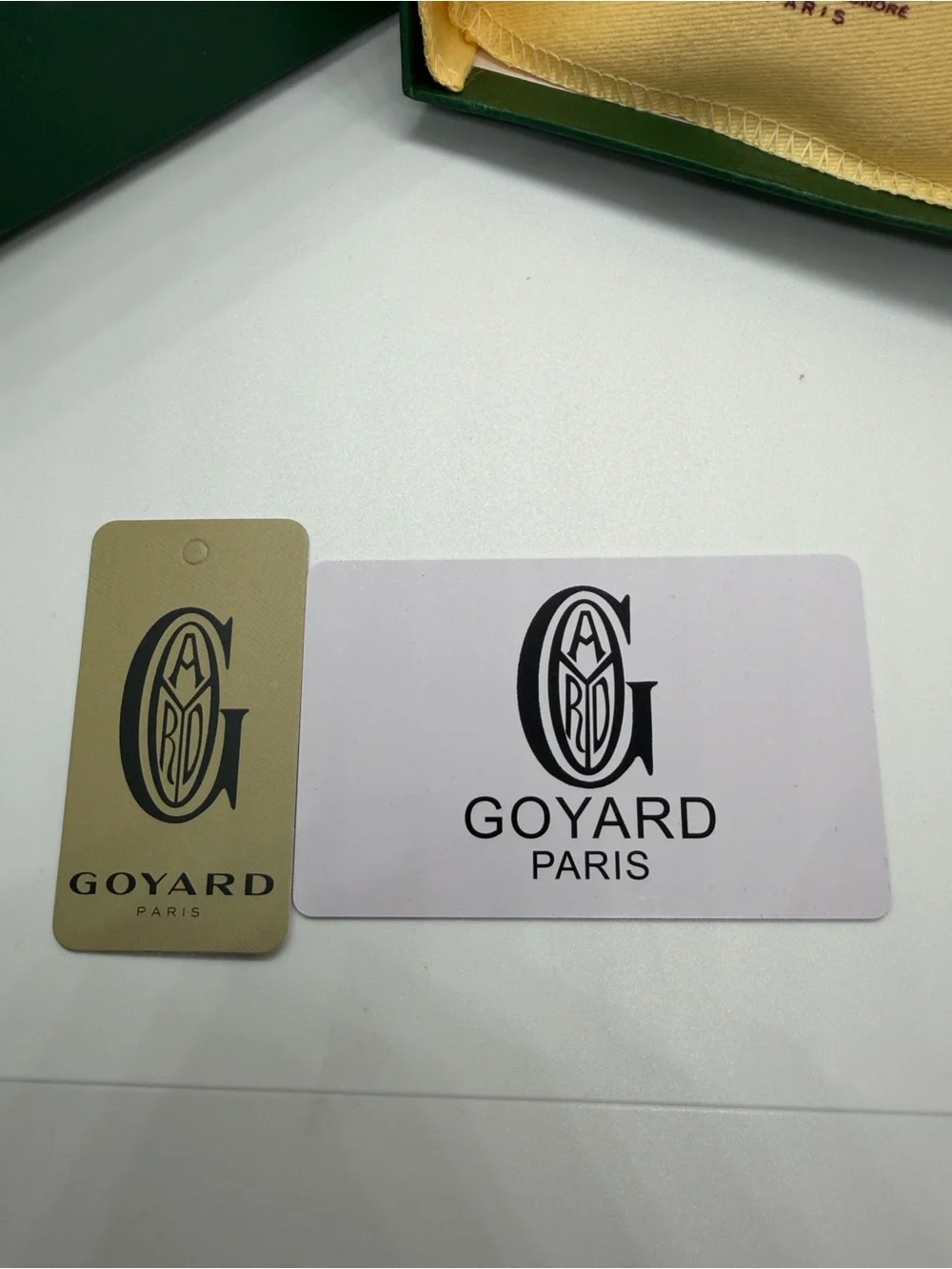Black And Brown Goyard Card Holder